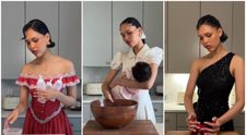 Orice postează ea, face milioane de vizualizări instant. Lumea e fascinată de Nara Smith: la 23 de ani are 3 copii și le gătește totul "de la zero"