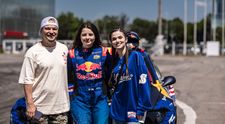 Theo Rose și Puya, adrenalină în mașina de drift înainte de Red Bull SoundClash