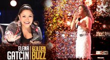 Interviu exclusiv cu Elena Gatcin, artista care a primit Golden Buzz de la Andra