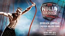 Un roman ar putea fi primul european care castiga titlul de Ninja Warrior!