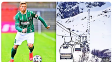 Un fotbalist de doar 34 de ani a decedat după ce a căzut de la 70 de metri dintr-un telescaun. Scenele şocante au avut loc sub privirile soţiei sale care a suferit multiple răni VIDEO