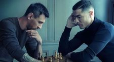 Val de glume după ce Messi și Ronaldo au publicat „fotografia secolului”! Cum au fost editați cei doi rivali