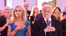 La 93 de ani, celebrul astronaut Buzz Aldrin s-a căsătorit cu o româncă. Cine este Anca Faur, cu 30 de ani mai tânără