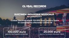 Global Records alocă 125.000 de euro pentru lupta în combaterea efectelor pandemiei COVID - 19