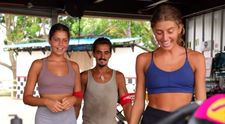 Marian cu Elena Chiriac și Ștefania Ștefan în Santo Domingo: ”Mamă, dar e mică rău de tot!”