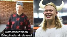 Internetul a descoperit "cariera secretă" de... rapper a lui Haaland! Fanii: "S-a retras din muzică doar ca să-i dea lui Eminem o șansă"