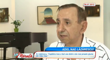 Nae Lazarescu a murit la varsta de 72 de ani. Actorul va fi inmormantat sambata, la Focsani
