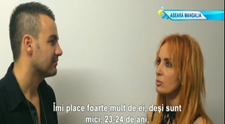 Daniela Gyorfi, in tandreturi cu un dansator