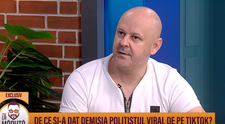 Viorel Teacă, polițistul devenit viral de pe Tik Tok, a dezvăluit de ce a ales să-și dea demisia