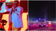Adrian Minune, apariție surpriză pe scena festivalului Nostalgia! Cum a reacționat publicul când artistul a început să cânte: „Comparăm ananas cu corcodușe!” VIDEO