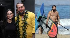 Momoa, “topit” în fața lui Demi Moore. Actorul, 