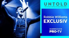 PRO TV este singura televiziune din România care transmite concertul lui Robbie Williams