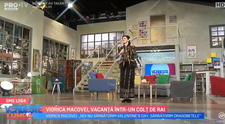 VIDEO Viorica Macovei, vacanță într-un colțde rai
