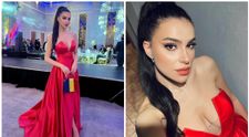 Ada-Maria Ileana, o „lady in red” plină de senzualitate! Miss World România a fermecat audiența la o gală care celebrează reușitele oamenilor de succes