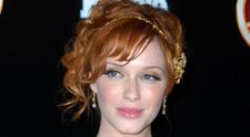 Christina Hendricks, sexy in blue la Gala Metropolitan Museu of Art Costume GALERIE FOTO!