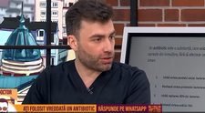 Dr. Marius Sava vorbește despre consumul responsabil de antibiotice! România e pe locul 3 în Europa la consumul acestor medicamente