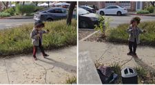 Cine e băiețelul care a devenit viral pe TikTok după ce și-a luat boxa și microfonul și a început să cânte în parc! Până și marii artiști internaționali au reacționat la clipurile sale care au adunat milioane de vizualizări: „Un viitor superstar!”