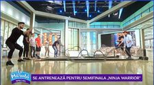 VIDEO Concurenții Ninja Warrior se pregătesc pentru ultima semifinală La Măruță