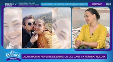 Laura Baban și-a găsit jumătatea. Cum a început povestea lor de dragoste