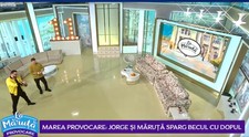 VIDEO Marea provocare: Jorge și Măruță sparg becul cu dopul