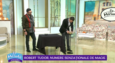 VIDEO Robert Tudor, numere senzaționale de magie