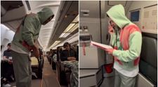 Recunoști vedeta? S-a urcat în avion și s-a prefăcut că este însoțitor de bord: Cum au reacționat pasagerii și echipajul de zbor