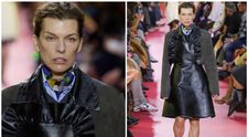 La 49 de ani, Milla Jovovich este departe de imaginea femeii fatale din filmele care au consacrat-o