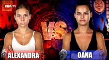 Alexandra Duli vs. Oana Ciocan. Cine își duce echipa în avantaj: “Ai fost rachetă”