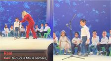 Un băiețel de grădiniță a ajuns vedeta pe TikTok după momentul “artistic” de la serbare. Ce a început să recite în loc de poezie, spre deliciul celor din public