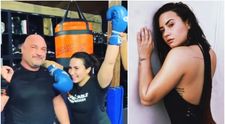 Ouch! Demi Lovato i-a scos un dinte antrenorului ei de arte marțiale (VIDEO)
