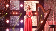 Românii au talent 2021: Daria Batschi-Beleca a primit Golden Buzz de la Andi Moisescu, după o interpretare angelică la harpă