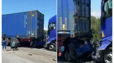 Ce făcea șoferul de TIR în momentul în care a provocat accidentul teribil de pe A1. Viteza amețitoare cu care a intrat în coloana de mașini