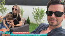 O familie de nota 10. Keo și Alexandra, timp prețios alături de fiica lor