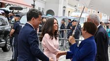 Cât costă rochia pe care Mirabela Grădinaru a purtat-o la prima vizită oficială în Austria. Prima Doamnă a României, lăudată pe Internet: „Are o simplitate și o eleganță firească”