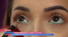 VIDEO Larisa Iordache, de la gimnastică, la make up artist