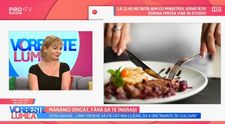 VIDEO Cum putem slăbi fără să ne înfometăm. Nutriţionistul Vera Daghie ne dezvăluie secretele dietei personalizate