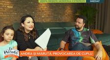 Andra și Cătălin Măruță au acceptat provocarea de cuplu. Cum s-au descurcat cei doi