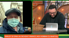 Smiley și Gina au devenit părinți, noi vorbim cu Bartoș. Ce a declarat actorul despre prietenul său