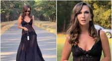 Adela Popescu, apariție demnă de podiumul de modă la o nuntă. Rochia care a transformat-o în cea mai admirată nuntașă