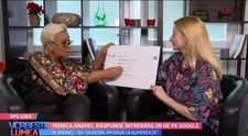 Monica Anghel răspunde întrebărilor de pe Google. Ce curiozități au avut internauții