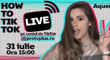 Aquene prezintă cele mai tari trenduri de pe TikTok, live, pe contul oficial de TikTok al Pro TV Plus