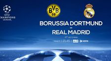 Borussia Dortmund – Real Madrid este transmis LIVE de Pro TV, ASTAZI, de la 21:45!