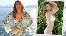 Elizabeth Hurley, imaginea perfecțiunii la 57 de ani. Cum pozează actrița pentru propriul brand de lenjerie