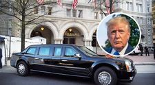 Ce dotări are ”Bestia”, limuzina de 1,2 milioane de lire sterline a lui Donald Trump