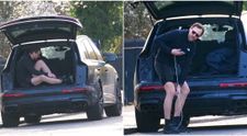 A fost surprins de paparazzi în timp ce se schimba în portbagajul mașinii, chiar în mijlocul străzii! Imagini virale cu Tom Hiddleston, actorul care și-a transformat autoturismul într-un vestiar