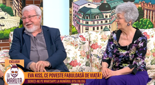 Vedeta anilor '80, Eva Kiss, alături de soțul ei,  Radu Constantin, La Măruță, direct din Danemarca: 