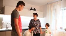 Echipa Visuri la cheie a adus fericirea pentru o mama cu doi copii care au fost greu incercati de viata