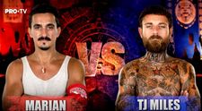 Marian Drăgulescu vs. TJ Miles. Scorul ajunge la egalitate