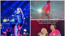 UNTOLD 2023. Alex din Timișoara a urcat pe scenă cu Bebe Rexha și a făcut supershow! Cântăreața, uimită