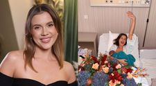 „Am fost la un pas de a naște în lift” Emily Burghelea, primele declarații după ce a devenit mamă pentru a treia oară
